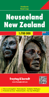 Nový Zéland, Wellington 1:700tis, 15tis (New Zealand) automapa Freytag Berndt