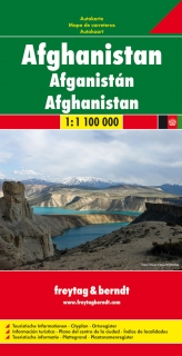 Afganistan 1:1,1mil (Afghanistan) automapa Freytag Berndt