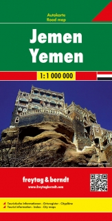 Jemen 1:1mil automapa Freytag Berndt