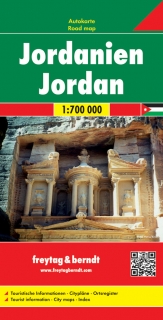 Jordánsko 1:700tis automapa Freytag Berndt