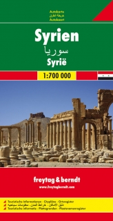 Sýria 1:700tis (Syria) automapa Freytag Berndt