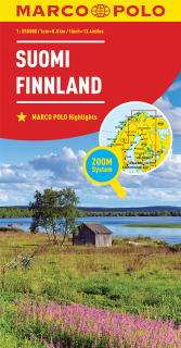 Fínsko 1:850tis (Finland) automapa ZoomSystem, Marco Polo