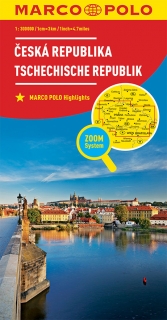 Česká republika 1:300tis (Czech republic) automapa ZoomSystem, Marco Polo