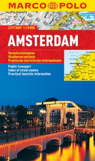 Amsterdam 1:15t (Netherlands) mapa mesta Marco Polo