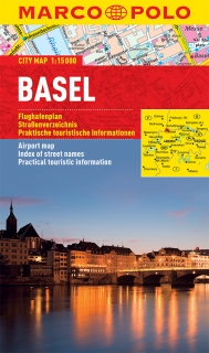Bazilej 1:15t (Switzerland) mapa mesta Marco Polo