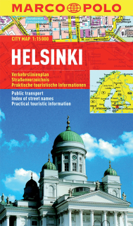 Helsinky 1:15t (Finland) mapa mesta Marco Polo