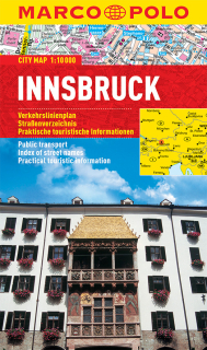 Innsbruck 1:10t (Austria) mapa mesta Marco Polo