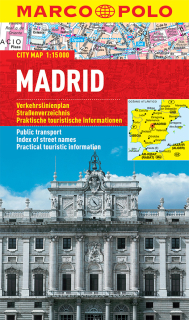 Madrid 1:15t (Spain) mapa mesta Marco Polo