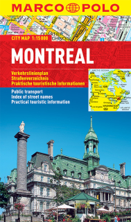 Montreal 1:15t (Canada) mapa mesta Marco Polo