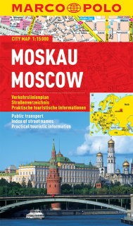 Moskva 1:15t (Rusko) mapa mesta Marco Polo