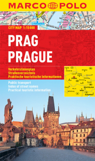 Praha 1:15t (Czech) mapa mesta Marco Polo