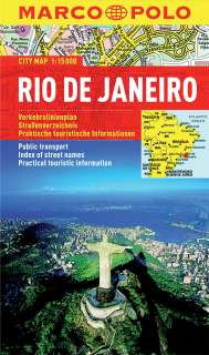 Rio de Janeiro 1:15t (Brazil) mapa mesta Marco Polo