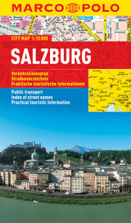 Salzburg 1:15t (Austria) mapa mesta Marco Polo