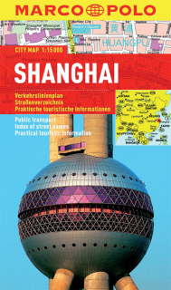 Shanghai 1:15t (China) mapa mesta Marco Polo