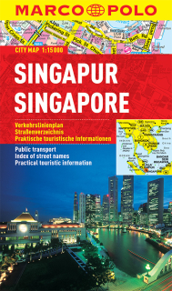 Singapur 1:15t mapa (Singapore) Marco Polo