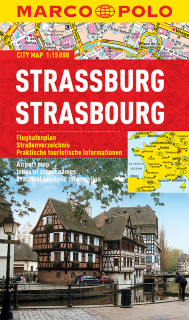 Strassburg 1:15t (France) mapa mesta Marco Polo