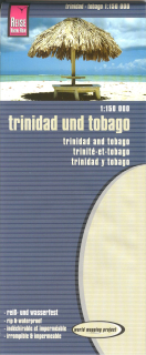 Trinidad, Tobago 1:150t skladaná mapa RKH
