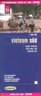 Vietnam juh (Vietnam south) 1:600t skladaná mapa RKH