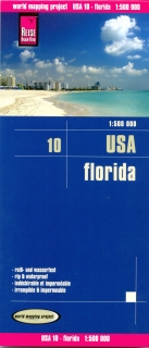 USA 10 Florida 1:500t skladaná mapa RKH