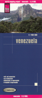 Venezuela 1:1,4m skladaná mapa RKH