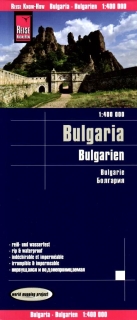 Bulharsko (Bulgaria) 1:400t skladaná mapa RKH