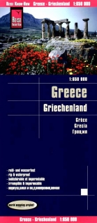 Grécko (Greece) 1:650tis mapa RKH