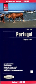 Portugalsko (Portugal) 1:350tis skladaná mapa RKH