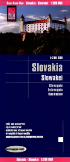 Slovensko (Slovakia) 1:280tis skladaná mapa RKH