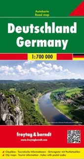 Nemecko 1:700t (Germany) automapa Freytag Berndt