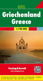 Grécko 1:700t (Greece) automapa Freytag Berndt