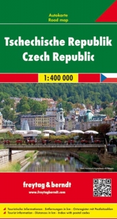 Česká republika (Czech republic) 1:400t automapa Freytag Berndt