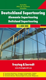 Nemecko Supertouring 1:400tis atlas Freytag Berndt
