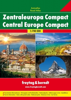Zentraleuropa Compact 1:700tis atlas Freytag Berndt