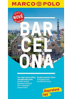 Barcelona cestovní průvodce s mapou Marco Polo / česky, 2017