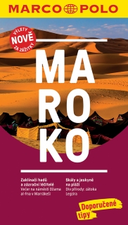 Maroko cestovní průvodce s mapou Marco Polo / česky, 2018