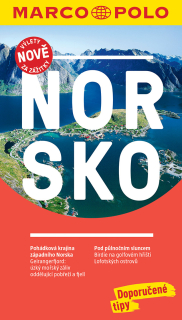 Norsko cestovní průvodce s mapou Marco Polo / česky, 2017