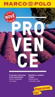 Provence cestovní průvodce s mapou Marco Polo / česky, 2017