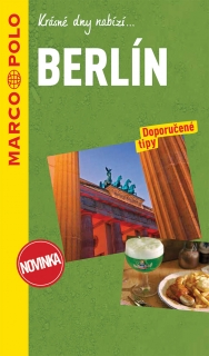 Berlín cestovní průvodce na špirále + mapa Marco Polo / česky, 2016