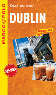 Dublin cestovní průvodce na špirále + mapa Marco Polo / česky, 2016