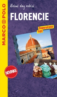 Florencie cestovní průvodce na špirále + mapa Marco Polo / česky, 2015