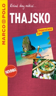 Thajsko cestovní průvodce na špirále + mapa Marco Polo / česky, 2016