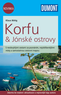 Korfu, Jónske ostrovy cestovní průvodce + mapa DUMONT / česky, 2016