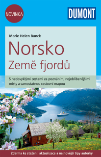 Norsko Země fjordů cestovní průvodce + mapa DUMONT / česky, 2016