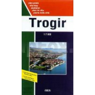 Trogir (Croatia) 1:7t mapa mesta Forum Zadar