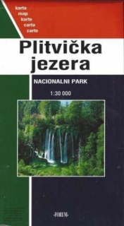 Plitvička jezera Nacionalni Park (Croatia) 1:30t automapa Forum Zadar