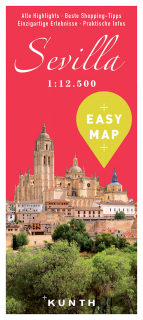 Sevilla Easy Map 1:12,5t (Španielsko) mapa mesta Kunth / 2019