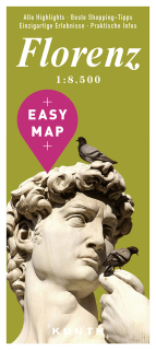 Florencia Easy Map 1:8,5t (Taliansko) mapa mesta Kunth / 2018