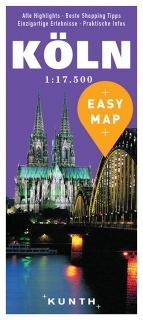 Kolín Easy Map 1:17,5t (Nemecko) mapa mesta Kunth / 2019
