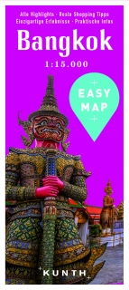 Bangkok Easy Map 1:15t (Thajsko) mapa mesta Kunth / 2017