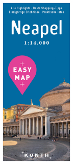 Neapol Easy Map 1:14t (Taliansko) mapa mesta Kunth / 2019